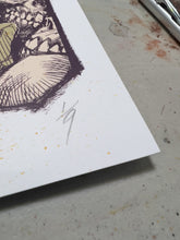 Official Coheed & Cambria Poster:  Hand Embellished Print - Edition of 9