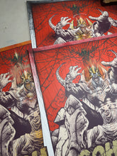 Official Coheed & Cambria Poster:  Hand Embellished Print - Edition of 9