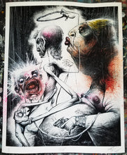 "Asu" Hand Embellished 16x20 Print