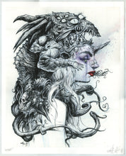 WEIGHT: Hand Embellished Print - Edition of 5