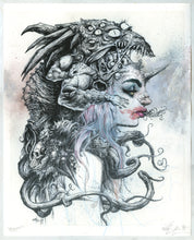WEIGHT: Hand Embellished Print - Edition of 5