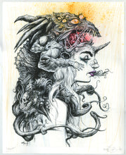 WEIGHT: Hand Embellished Print - Edition of 5