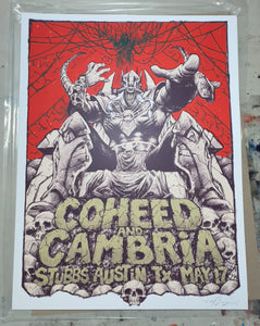 Official Coheed & Cambria Poster:  Standard Print