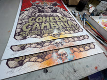 Official Coheed & Cambria Poster:  Hand Embellished Print - Edition of 9